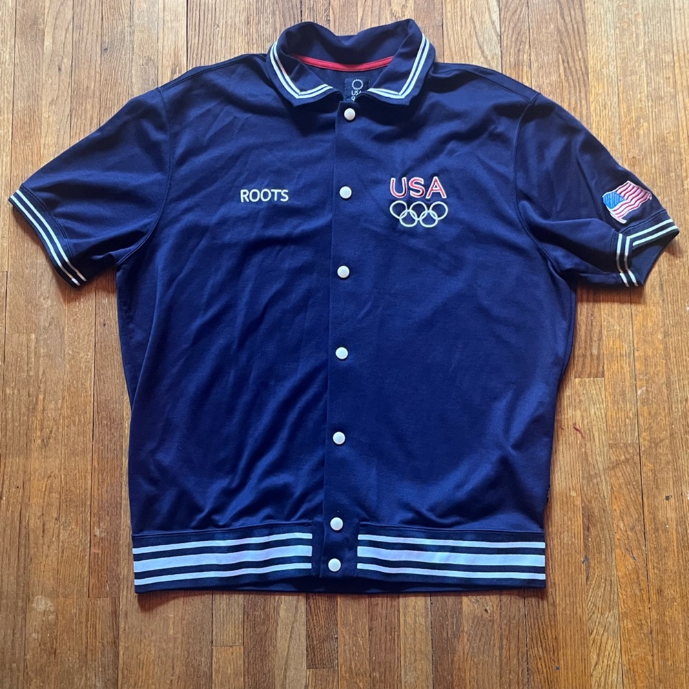 Vintage Roots USA Button Up Sz XL